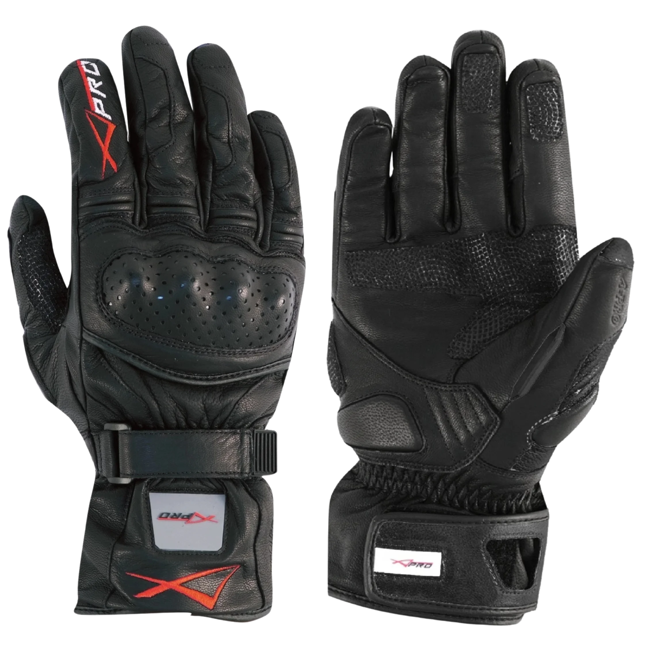PRECISION LEATHER GLOVES BLACK