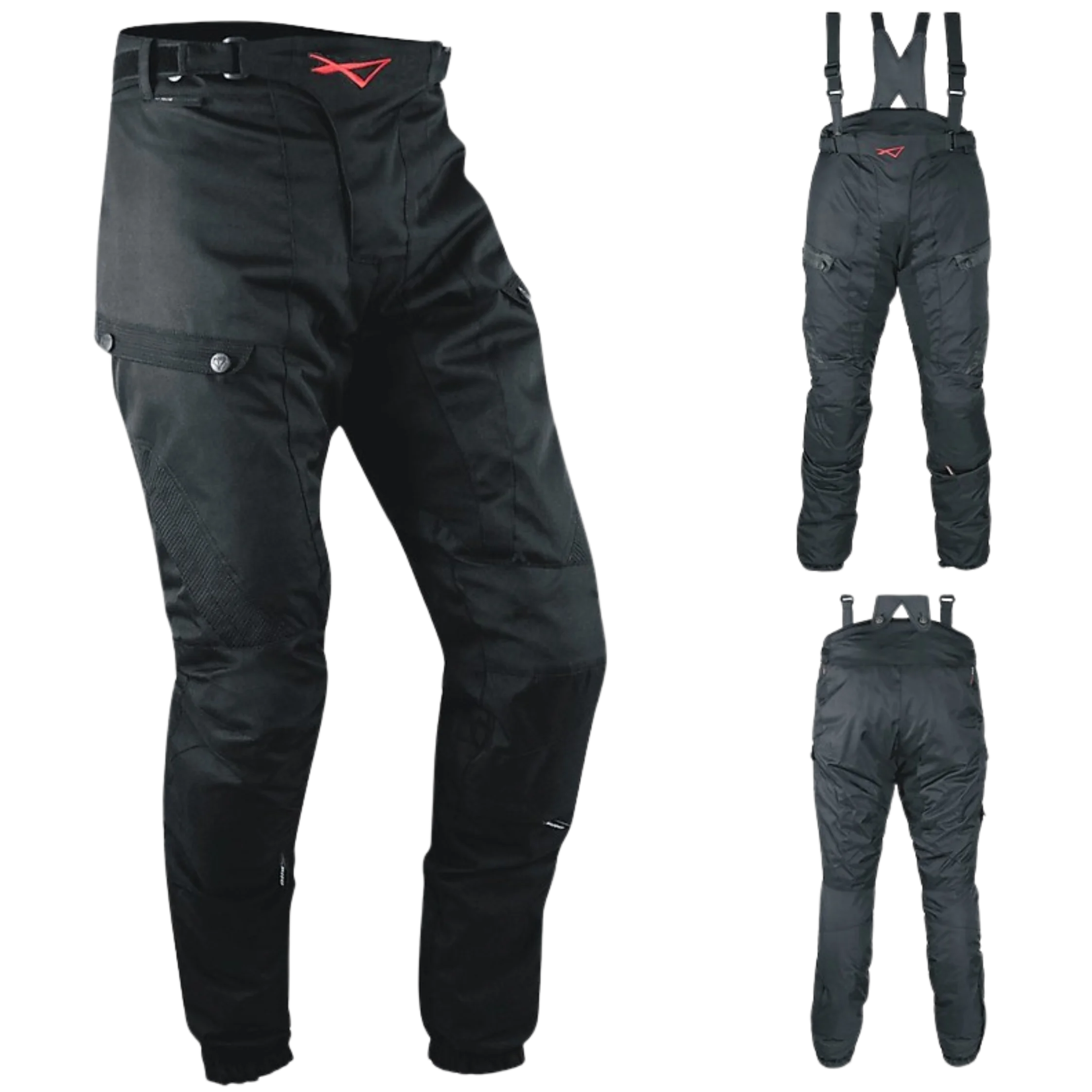 TECHNOLOGY LADY TEXTILE TROUSERS BLACK